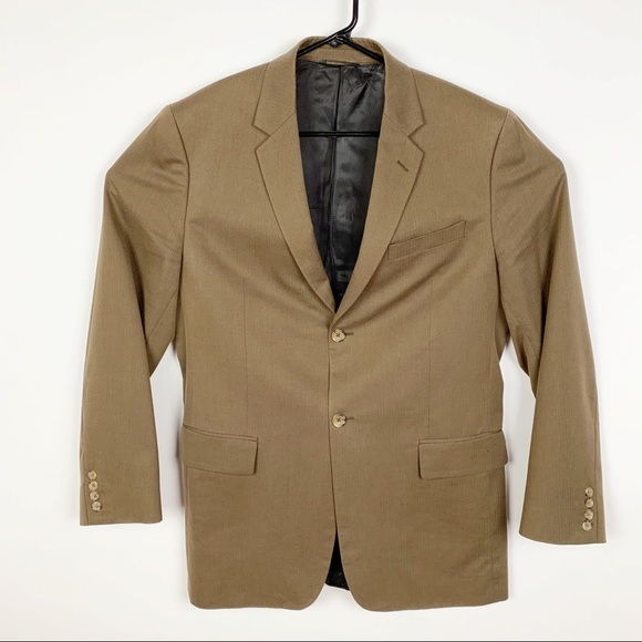 Banana Republic Other - Banana Republic Tan/Brown Herringbone Suit Jacket